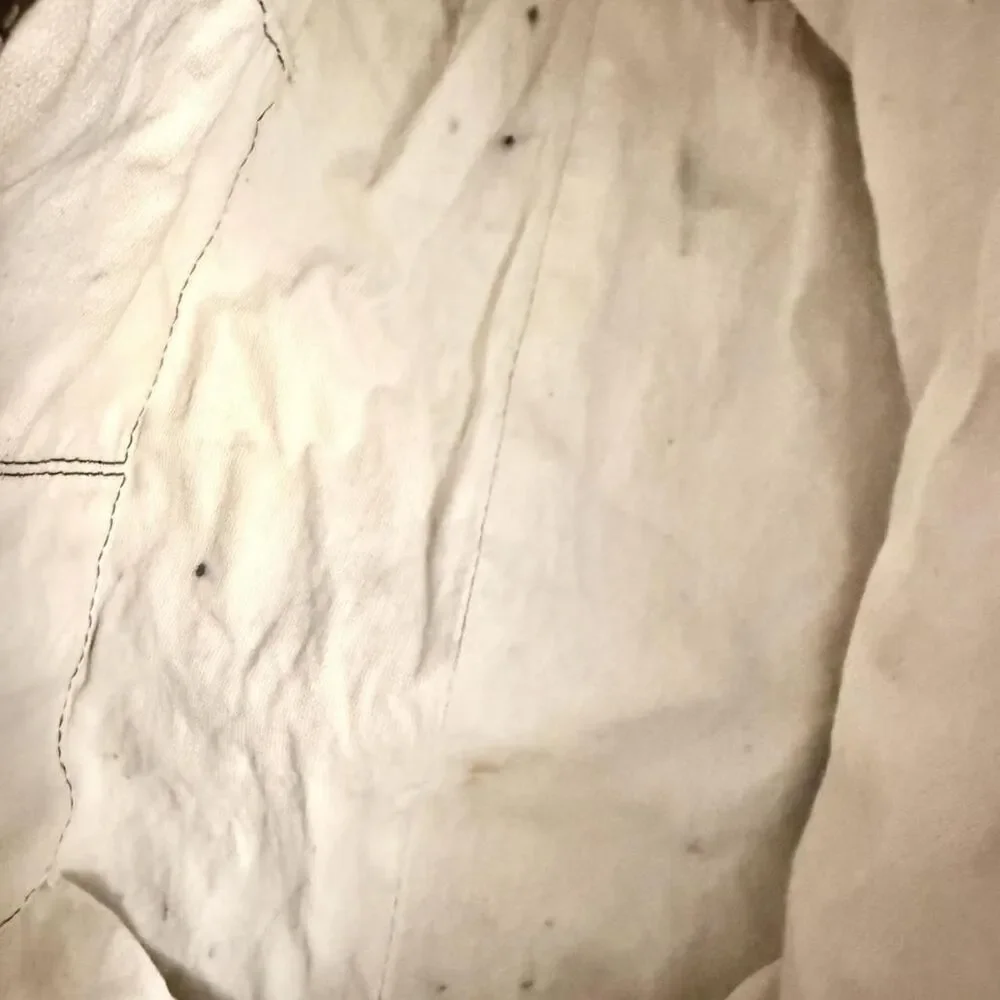 FRANK EXE Italian Leather Brown Woven Bag - Picture 7 of 7